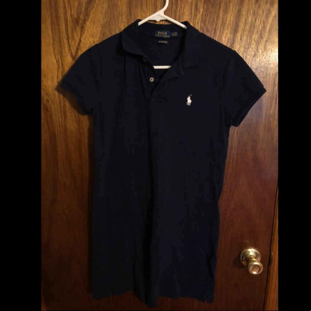 Polo by Ralph Lauren Navy Polo Dress size small